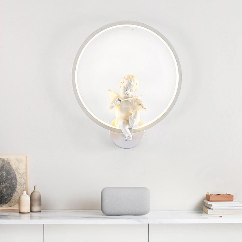 LED Modern Small Wall Lamp Sconce Bedroom Bathroom Bedside Hallway white