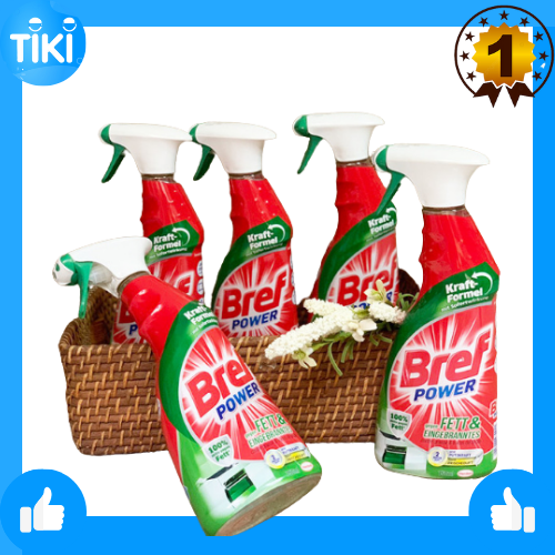 Xịt tẩy rửa vết bẩn dầu mỡ nhà bếp 750ml, Küchenreiniger Power gegen Fett & Eingebranntes, 0,75L,Cho nhà bếp luôn như Mới.