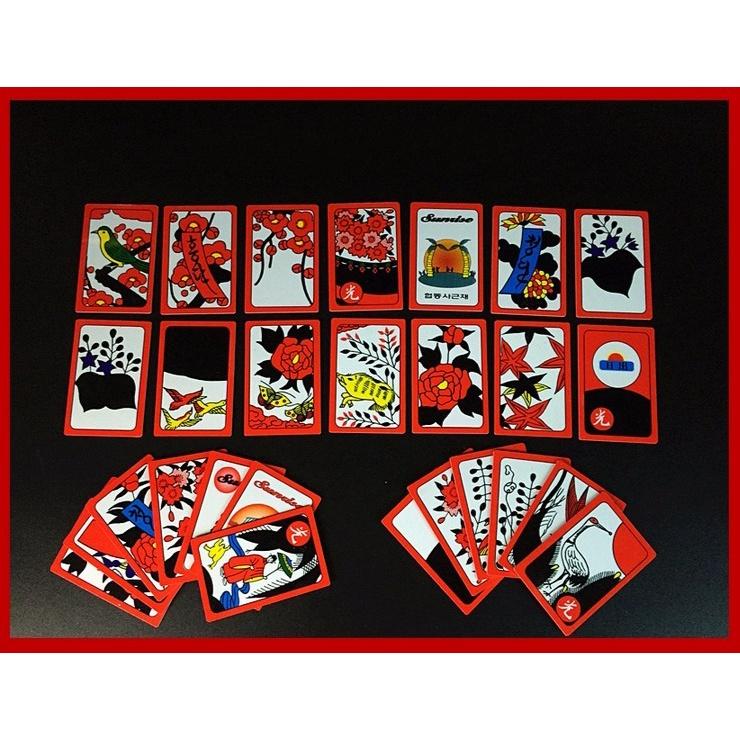 Bài hoa Hàn Quốc/Nhật Bản hanafuda (koi koi) nhựa cứng in đẹp