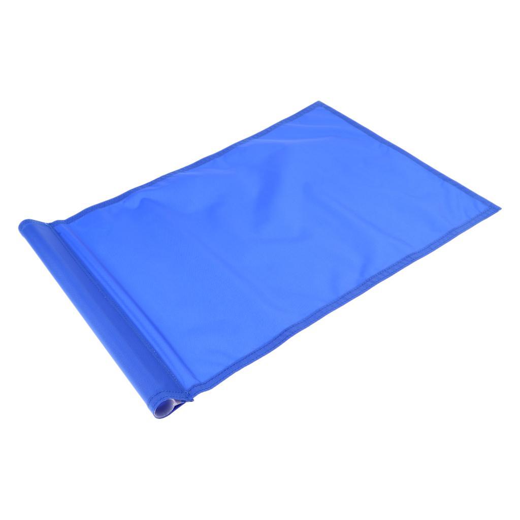 3xBackyard Practice Golf Hole Pole Cup Flag Putting Green Flags Blue