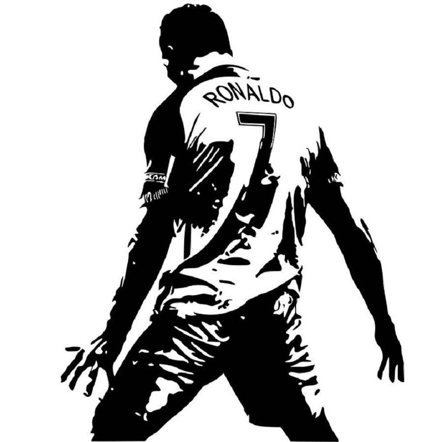 Decal dán tường Ronaldo là cách đơn giản nhưng vô cùng sáng tạo để tạo không gian của mình thêm phần cá tính. Dán nó lên tường phòng khách hay phòng ngủ, bạn không chỉ tạo được nét đặc trưng cá nhân mà còn thể hiện được niềm đam mê của mình với bóng đá.