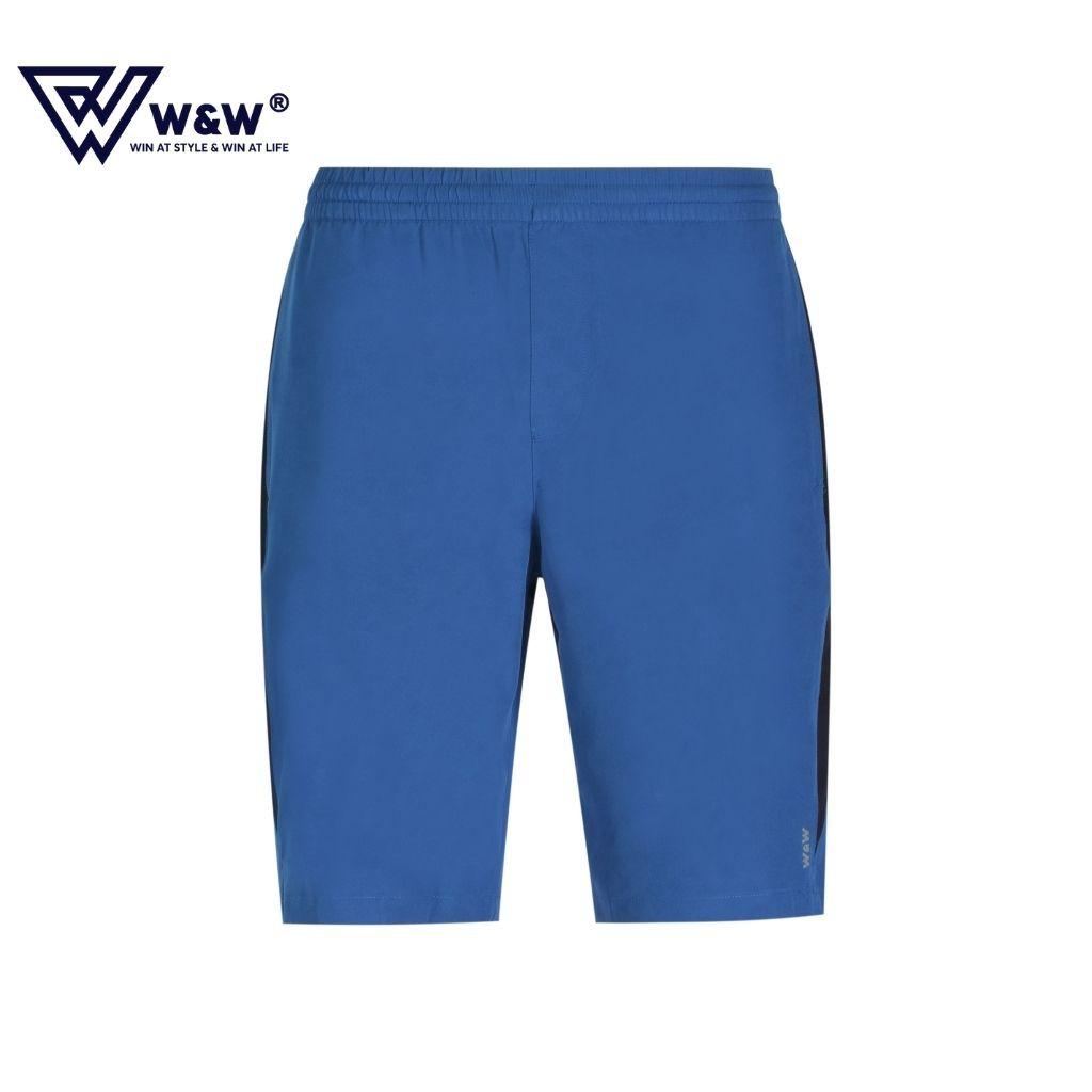 Quần Short Nam W&amp;W Vải Gió Cạp Chun, Chất Liệu Mỏng Nhẹ, Thoáng Mát, Dáng Thể Thao Trẻ Trung WSH25