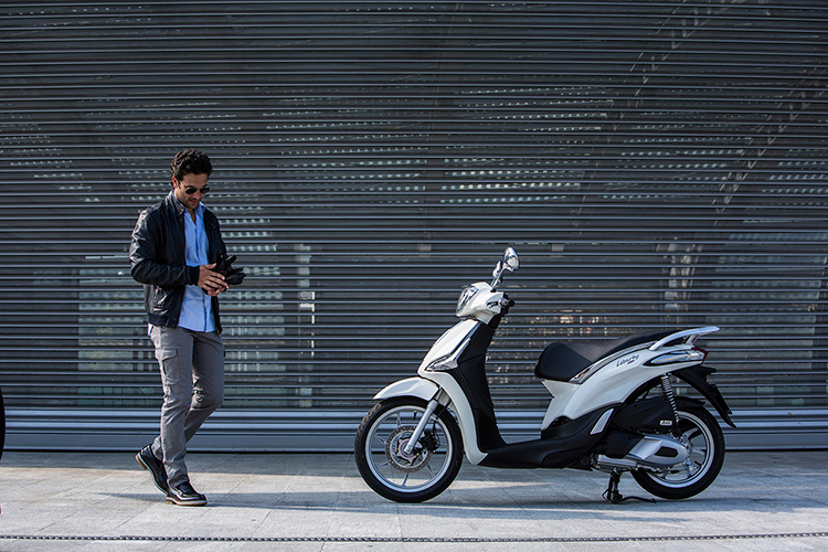 Xe Máy Piaggio Liberty ABS - Trắng