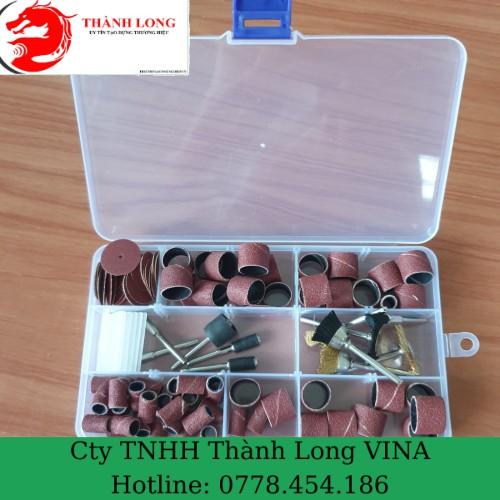 Chổi sắt mài đánh gỉ và băng giáp tròn phụ kiện cho máy khoan mài khắc mini 110SP mã G1