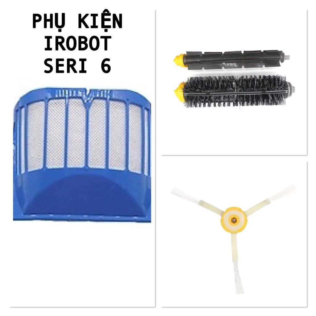 Chổi chính , chổi cạnh , màng lọc thay thế cho Robot hút bụi seri 600