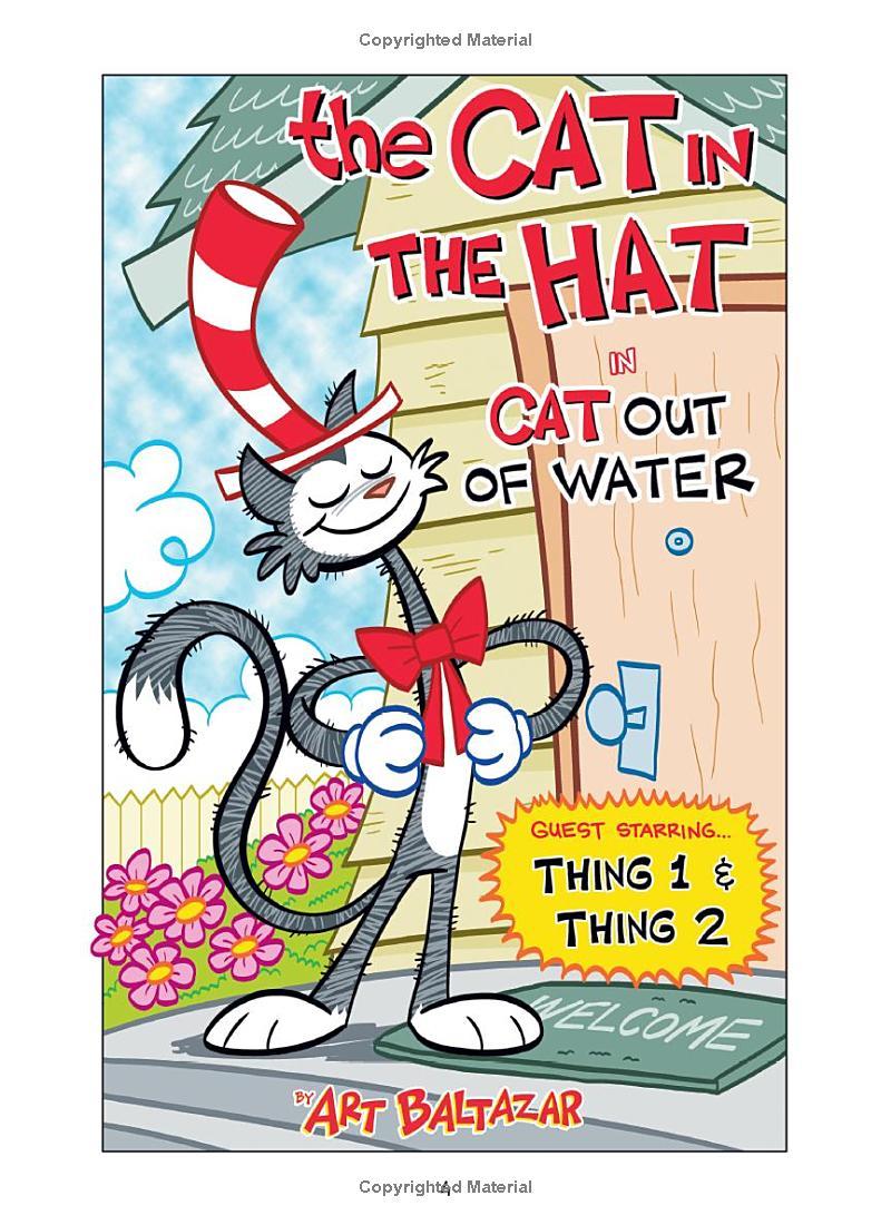 Sách ngoại văn: Dr. Seuss Graphic Novel - Cat Out Of Water