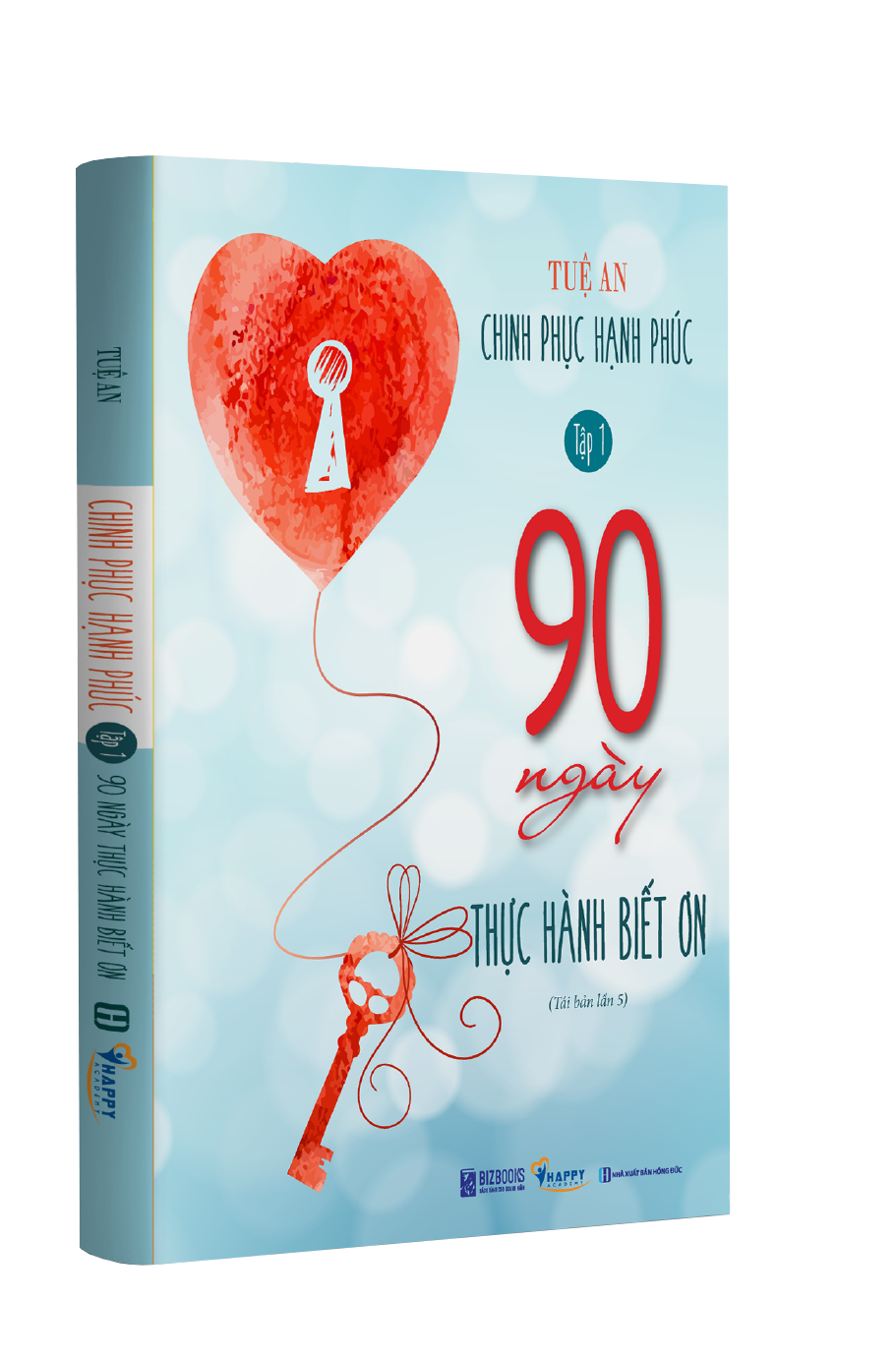 Combo Bộ sách Chinh Phục Hạnh Phúc: 90 Ngày Thực Hành Biết Ơn, 90 Ngày Thực Hành Yêu Thương Vô Điều Kiện, 90 Ngày Làm Chủ Cảm Xúc