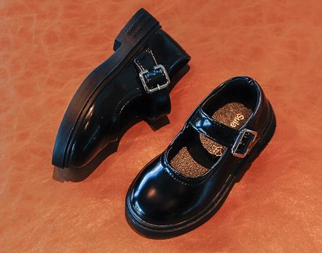 Giày cho bé gái phong cách Vintage xinh xắn da PU chất lượng cao- HÀNG QUẢNG CHÂU CAO CẤP