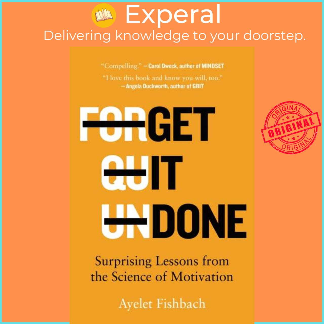 Sách - Get It Done : Surprising Lessons from the Science of Motivation by  (UK edition, paperback)