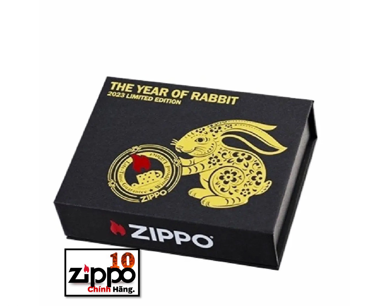 Bật lửa Zippo CZA-2-28 Year of the Rabbit Asia Limited Edition-(Bản giới hạn) Chính hãng 100%