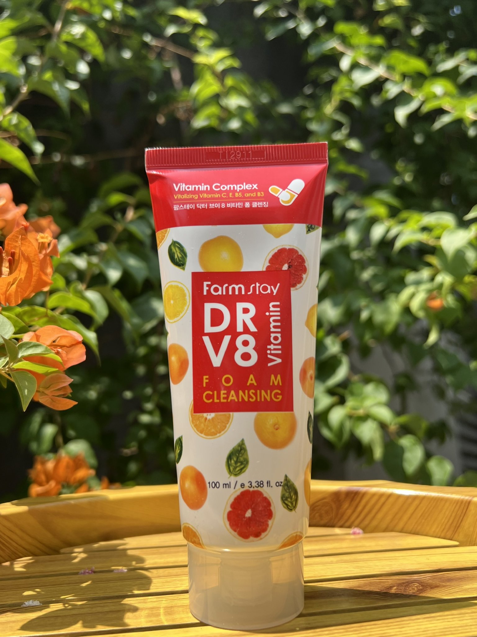 Sữa Rửa Mặt Vitamin Dr - V8 Farmstay - Farrmstay Dr V8 Vitamin Foam Cleasing - 100Ml
