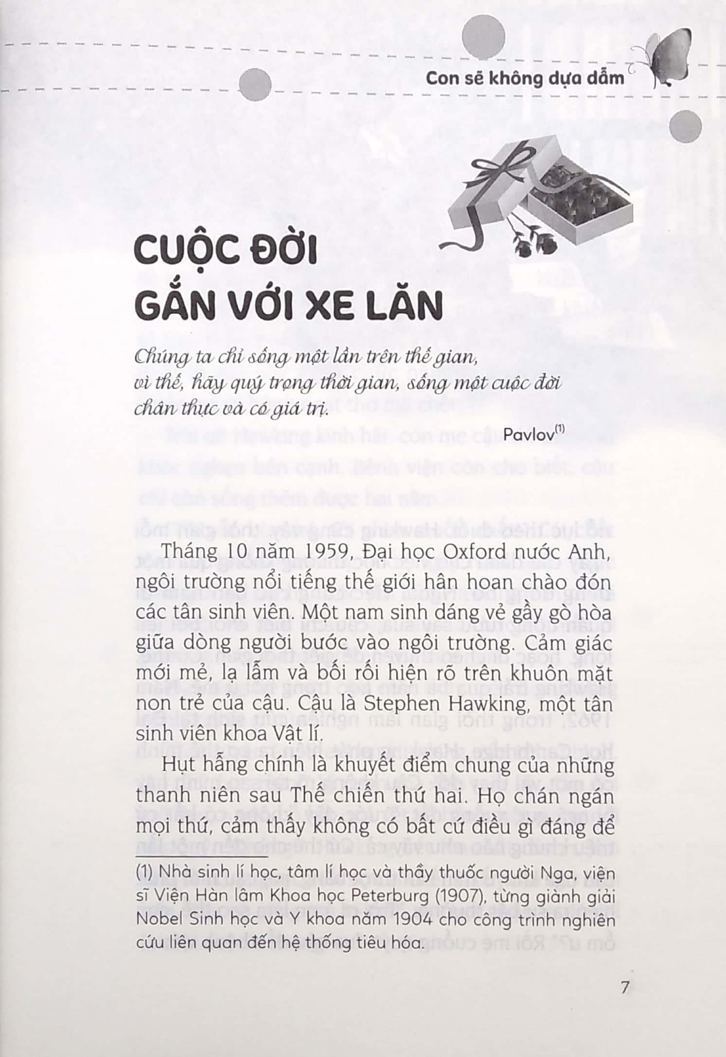 Những Câu Chuyện Truyền Cảm Hứng - I Will Be Better: Con Sẽ Không Dựa Dẫm