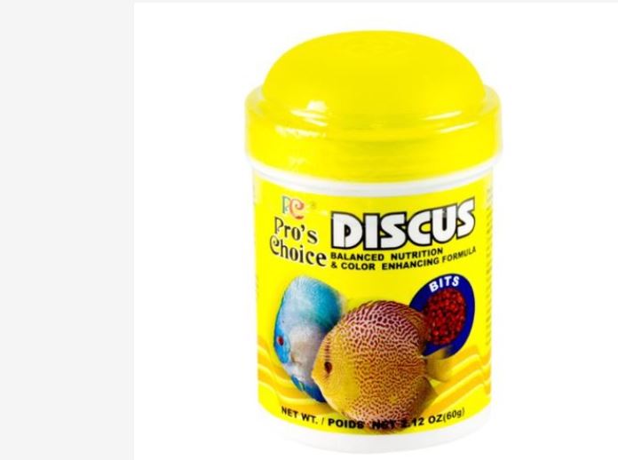 Thức ăn cá dĩa Discus Pro's Choice bit's cung cấp dinh dưỡng hỗ trợ cá lên màu