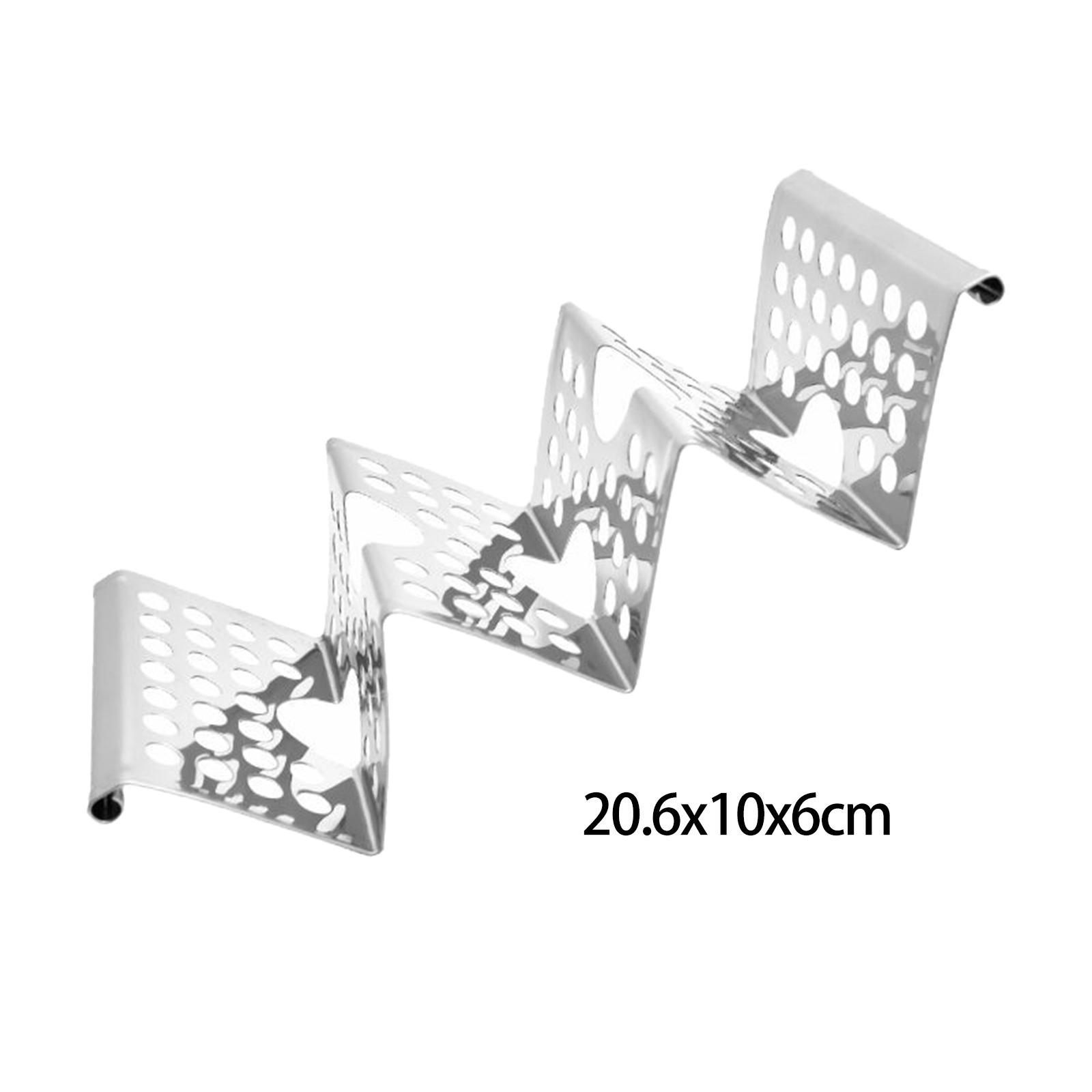 Stainless Steel Taco Holders Holds up to 3 Tacos Roll Rack Taco Holder Stand