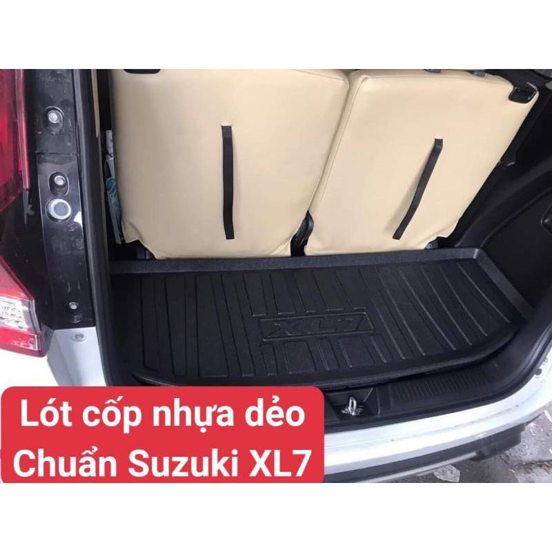 Lót cốp nhựa dẻo xe Suzuki XL7 2020-2023 cao cấp