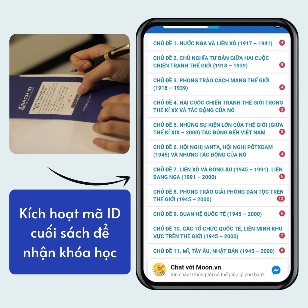 Tuyển tập 10.000 câu hỏi trắc nghiệm hay nhất ôn luyện thi THPT Quốc gia 2021 môn Lịch sử - Tập 1 Lịch sử thế giới