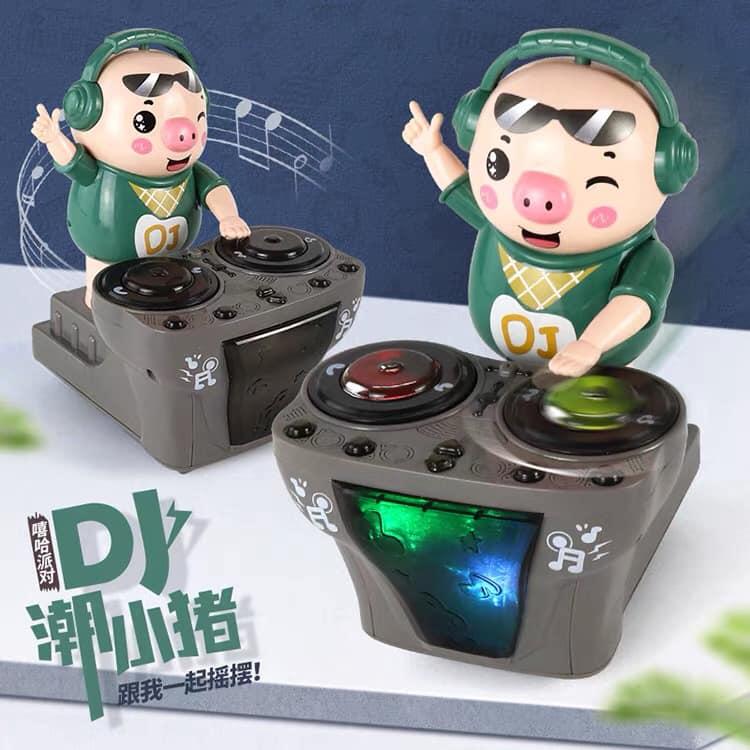 Bộ đồ chơi chú heo DJ phát nhạc