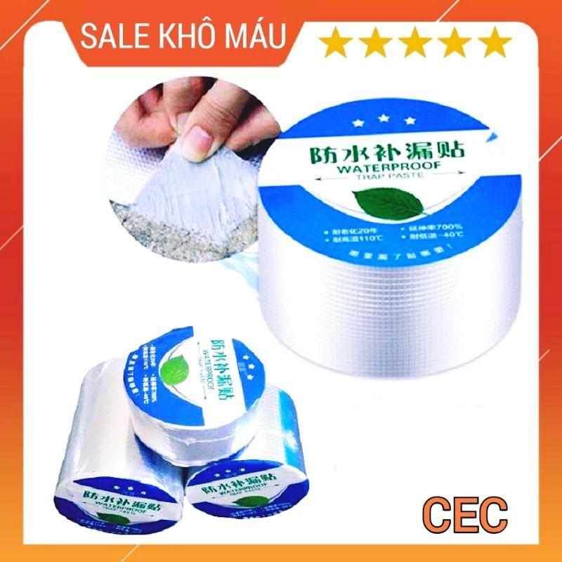 Băng Keo Siêu Dính Chống Dột Đa Năng (Khổ 10cm) Keo Dán Chống Thấm