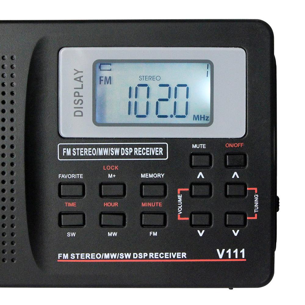 Radio kĩ thuật số Retekess MW / FM / SW Radio âm thanh nổi 9KHz Pocket World Band Điều chỉnh kỹ thuật số Radio Mini DSP