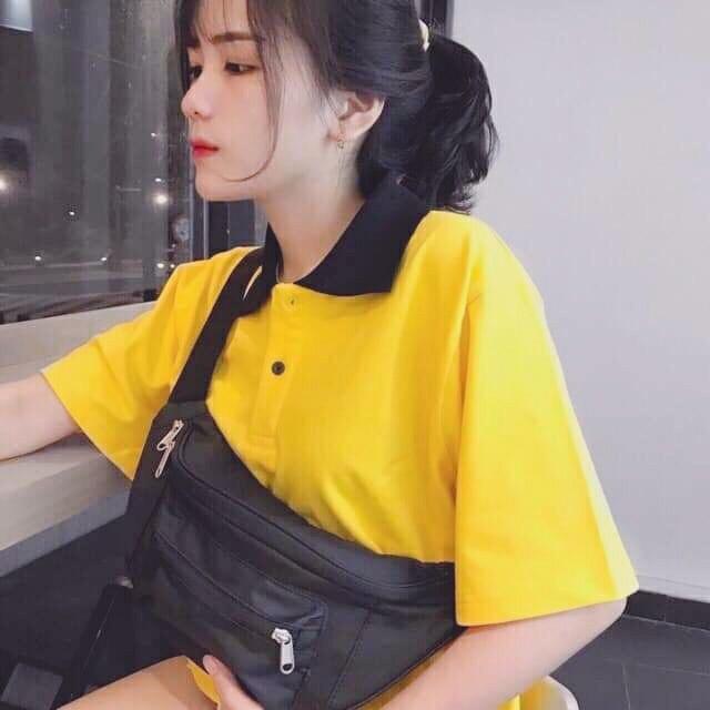 Áo thun có cổ tay lỡ form rộng