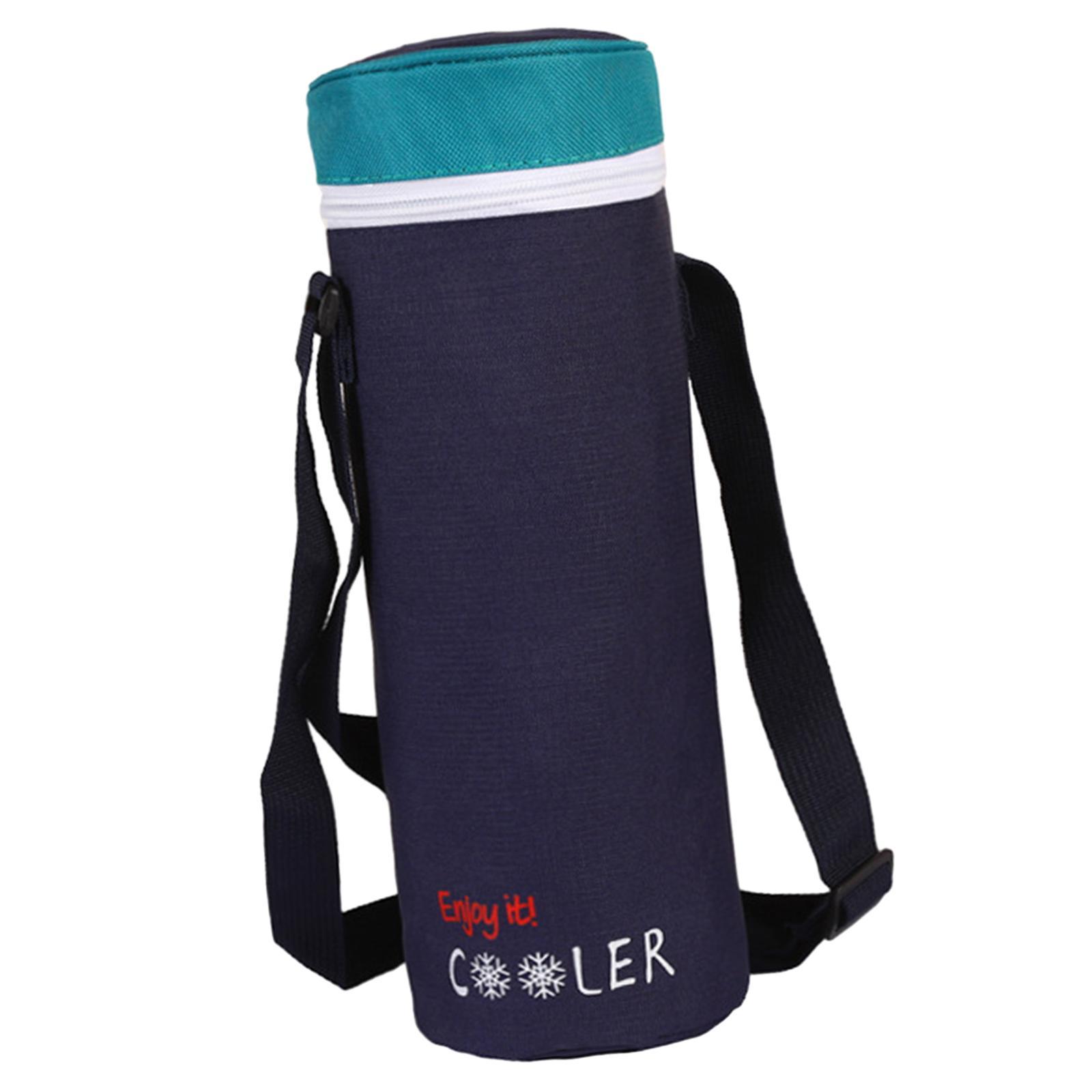 Insulated Water Bottle Bag Carrier Bag Carry Bag Hiking Thermal Pouch