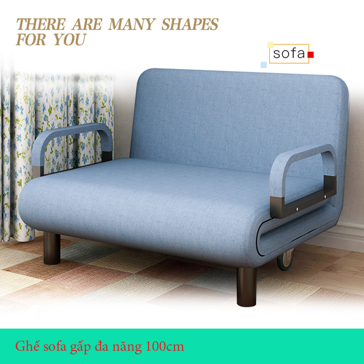 GHẾ SOFA GIƯỜNG 1m - SOFA GẤP ĐA NĂNG