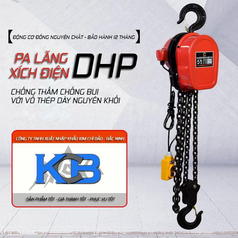 Pa lăng xích điện DHP 380V 5TẤN – 6M