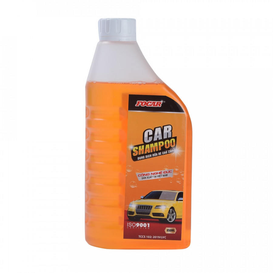 Dung dịch bọt rửa xe ô tô Car Shampoo 850ml - Siêu bóng, tỷ lệ pha 1:150-1:200