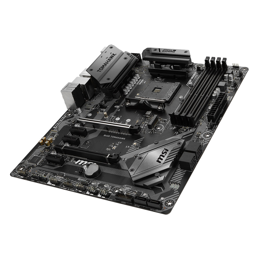 Bo Mạch Chủ Mainboard MSI B450 TOMAHAWK  Socket AM4 - Hàng Chính Hãng