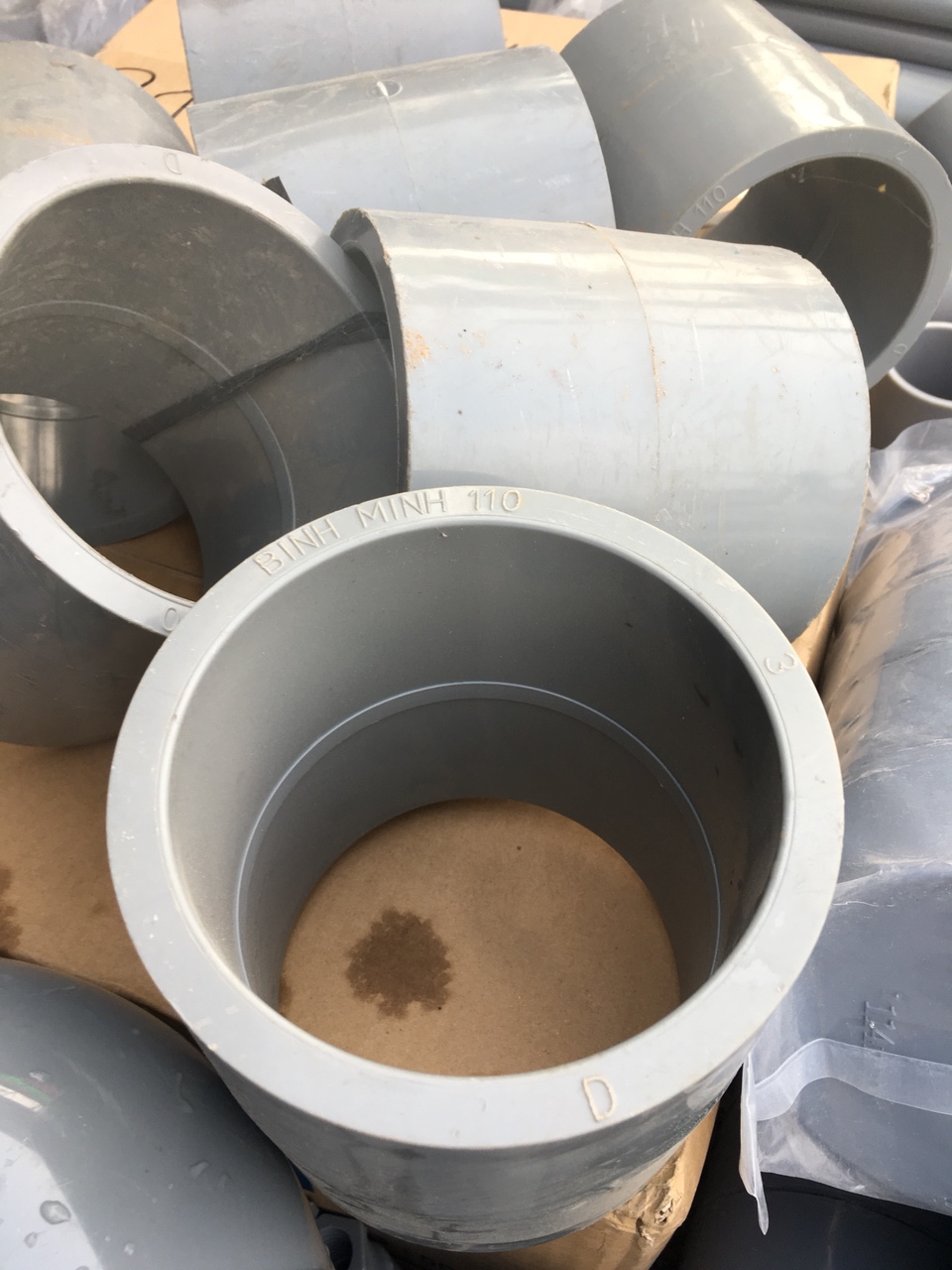 Nối 110 dày nhựa PVC Bình Minh _N110D
