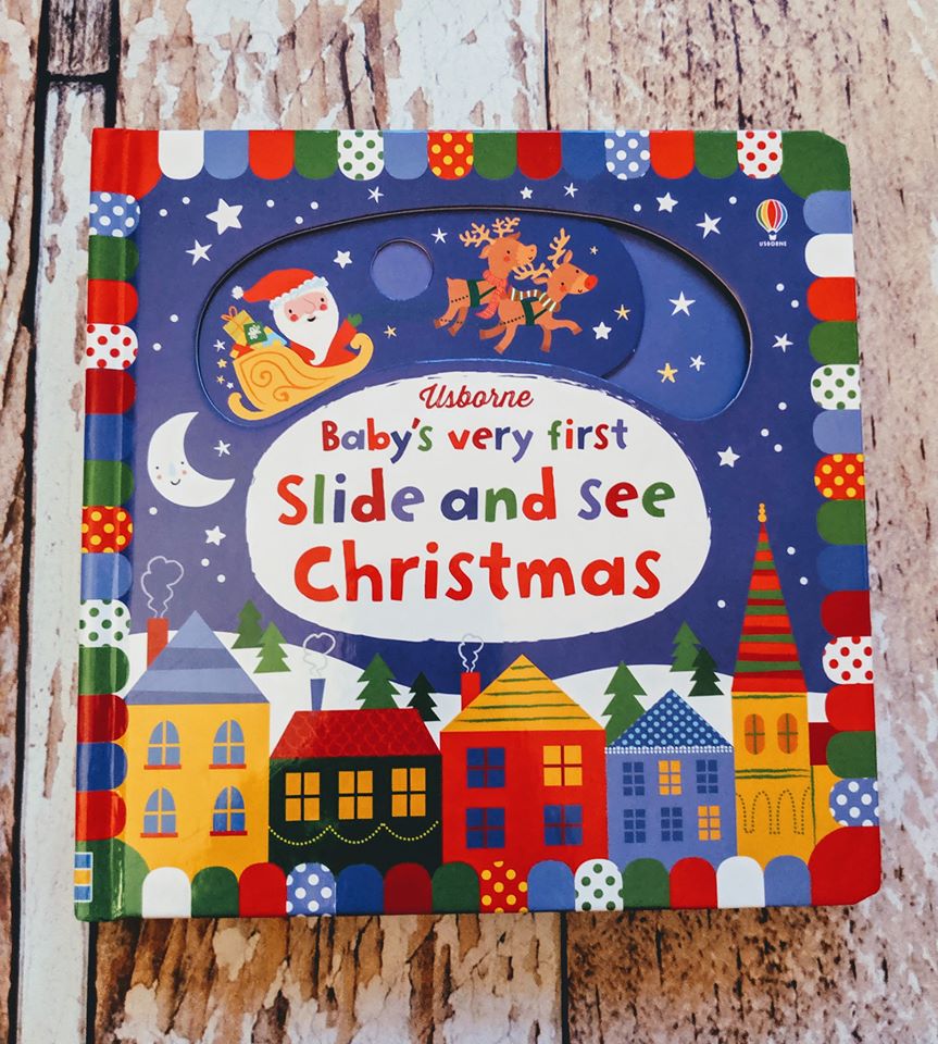 Sách - Anh: Baby Very First Slide and see Christmas