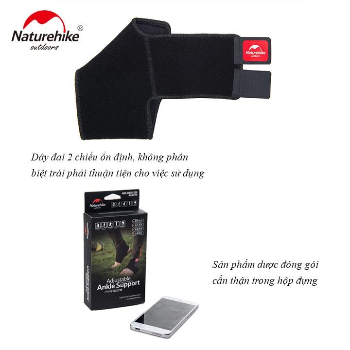 Băng quấn bảo vệ cổ chân leo núi, chạy bộ, tập thể thao du lịch dã ngoại Naturehike HH05A002-B