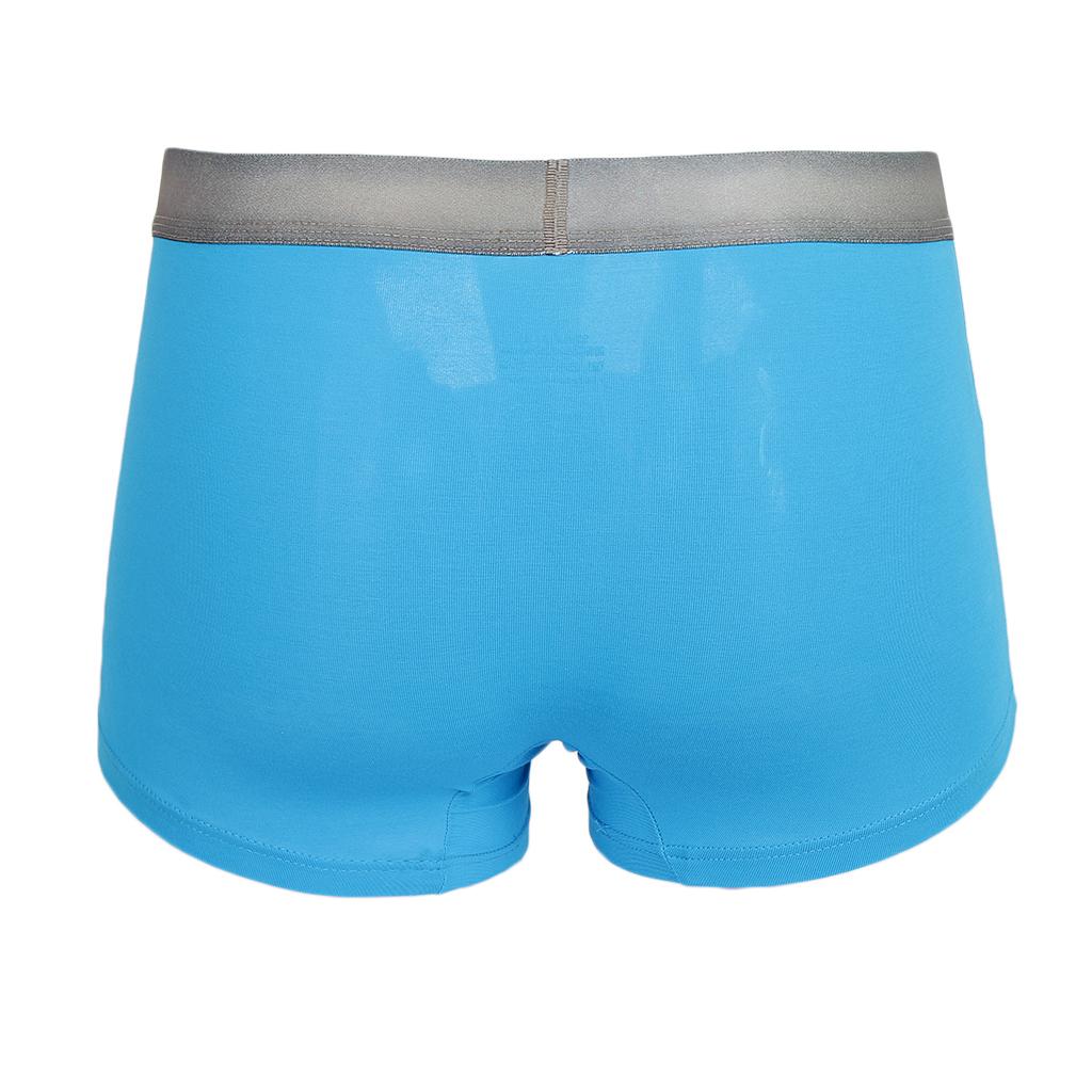 2x Men's Cotton Briefs Bulge Pouch Shorts Bear Printed Underwear Trunks Soft