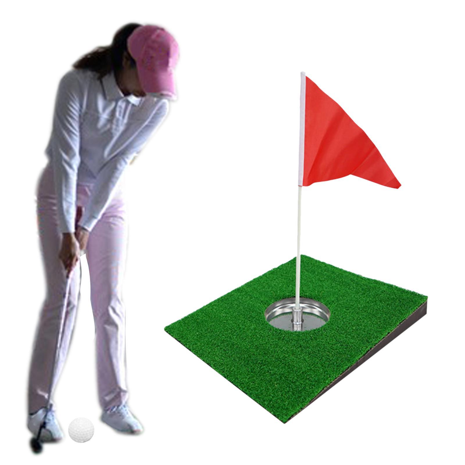 Portable Golf Putting Training Mat Training Aid Indoor Outdoor for Office Golf Accessories