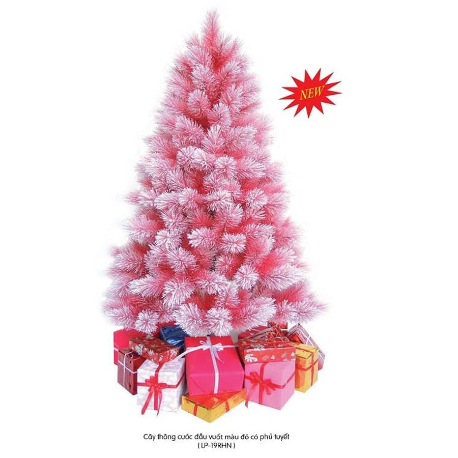 Cây thông noel màu đỏ cao 2m