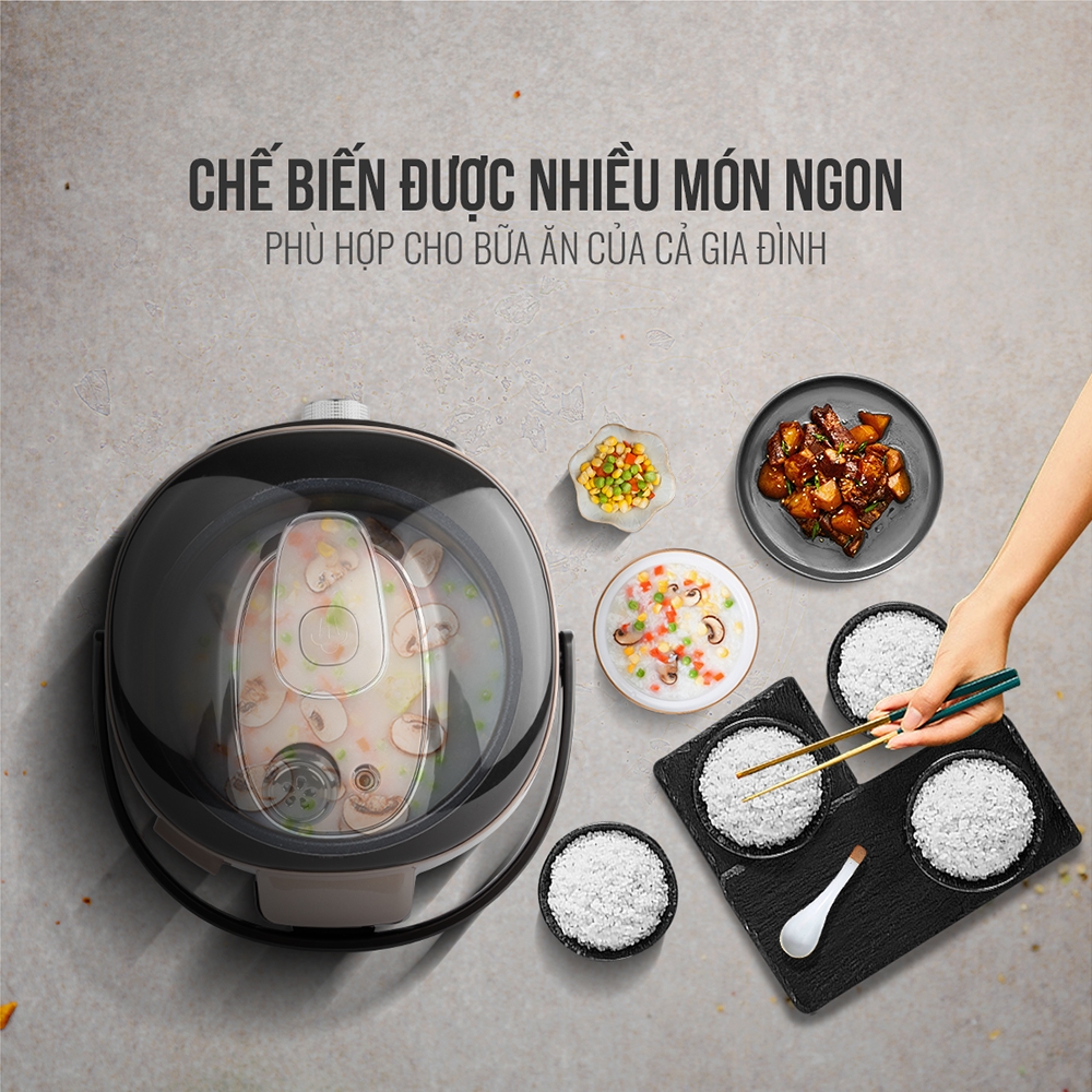 NỒI ÁP SUẤT ĐIỆN/NỒI HẦM ELMICH PCE-1805 / PCS-1803 - Hàng Chính Hãng