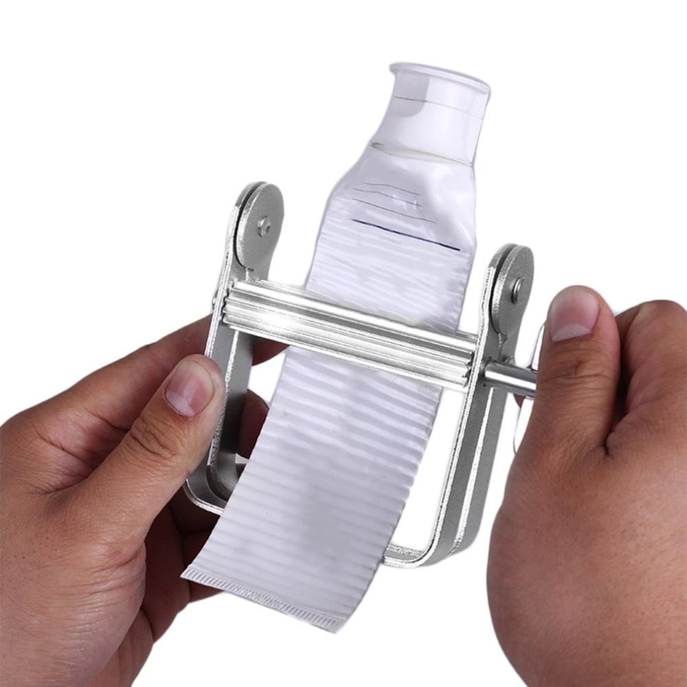 AA Aluminum Manual Toothpaste Dispenser Tooth Paste Tube Squeezer Bathroom Accessories Hair Dye Tubes Rolling Squeezer Tools