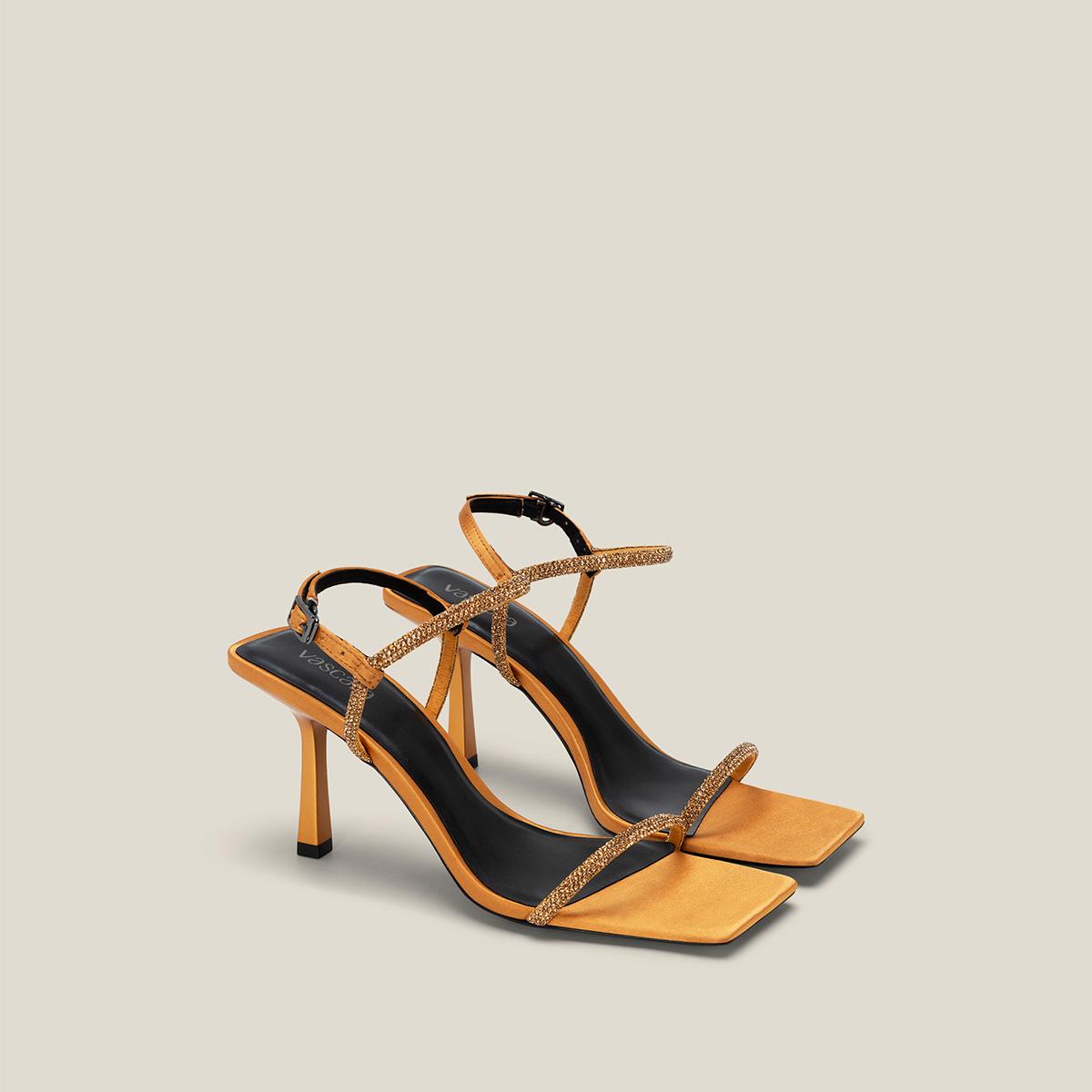 Vascara Giày Sandal Cao Gót Nhấn Quai  - SDN 0751