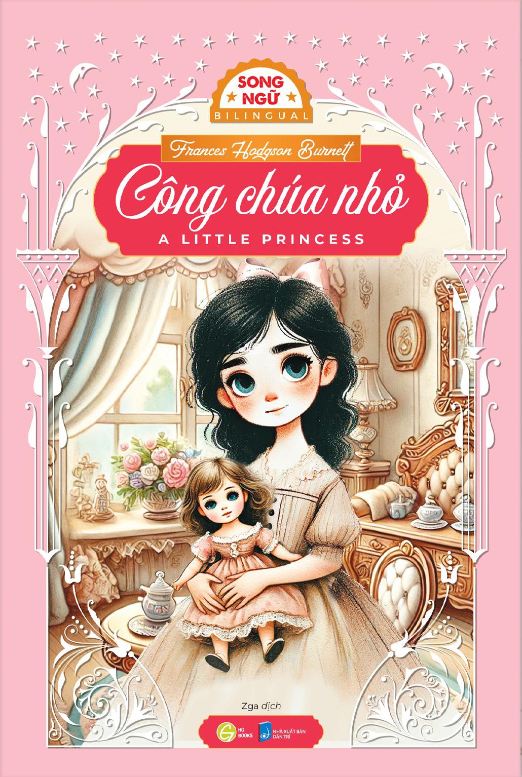 Sách - Công Chúa Nhỏ - A Little Princess - Song Ngữ Việt-Anh