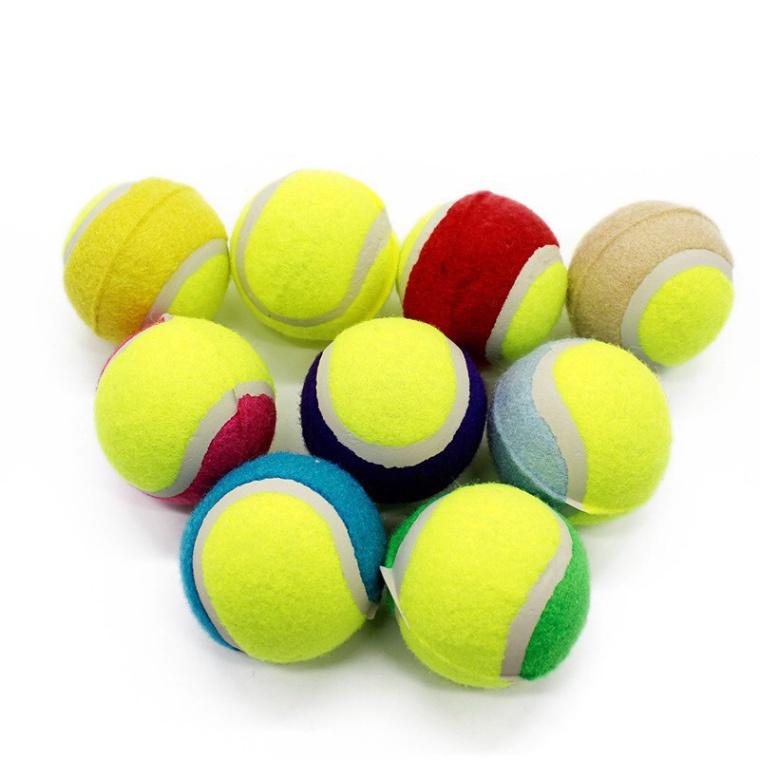 Đồ chơi tương tác cho thú cưng bóng tennis - đồ chơi gặm cho chó