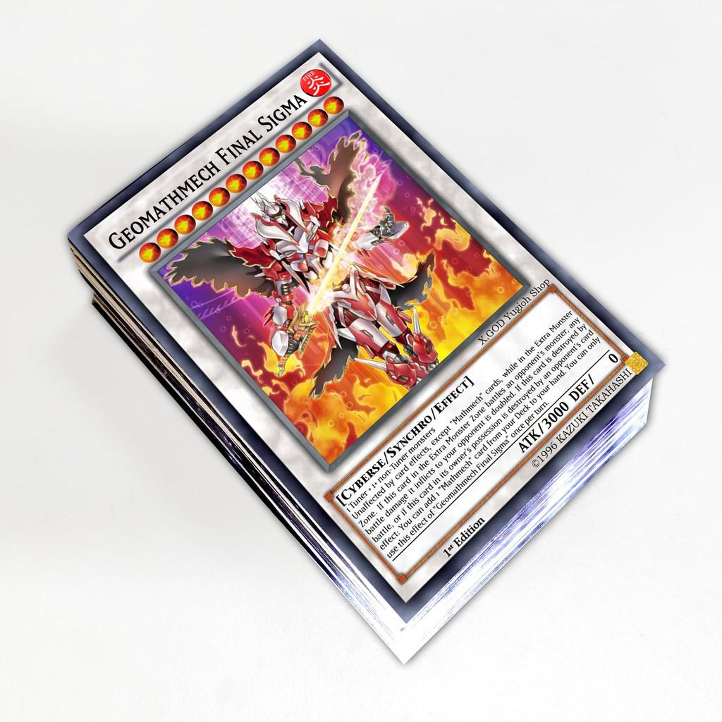 Bài Yugioh ️️ Thẻ bài Yugioh Matchmech deck 54 lá