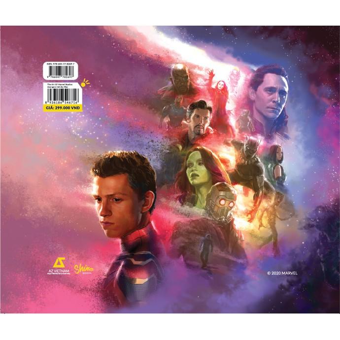 Sách - The Art Of Marvel Studios Avengers Infinity War (Cuộc Chiến Vô Cực) (tặng kèm bookmark)