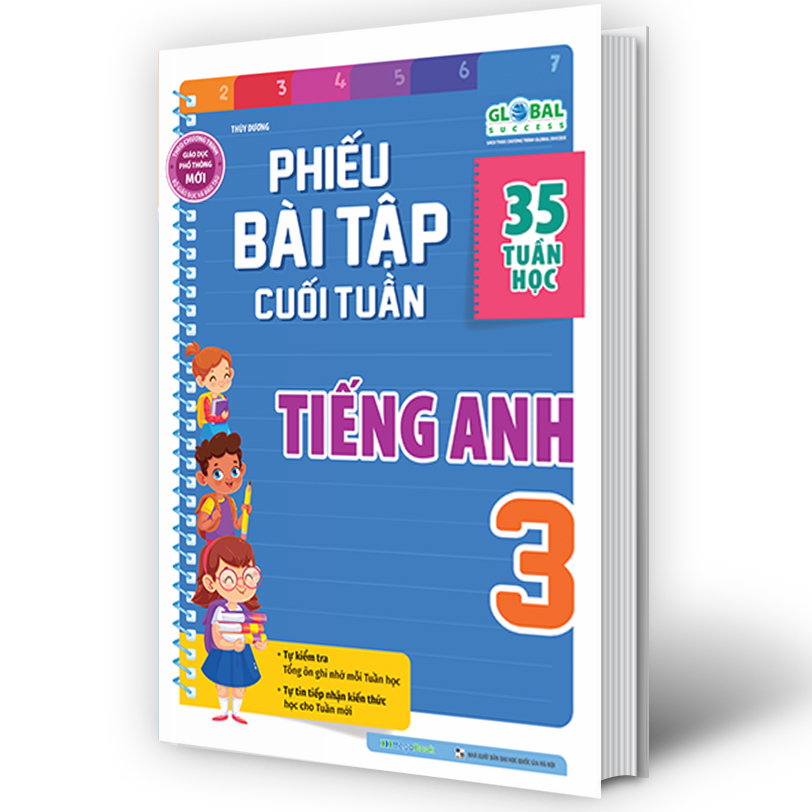 Phiếu bài tập cuối tuần Tiếng anh lớp 3 (Global)