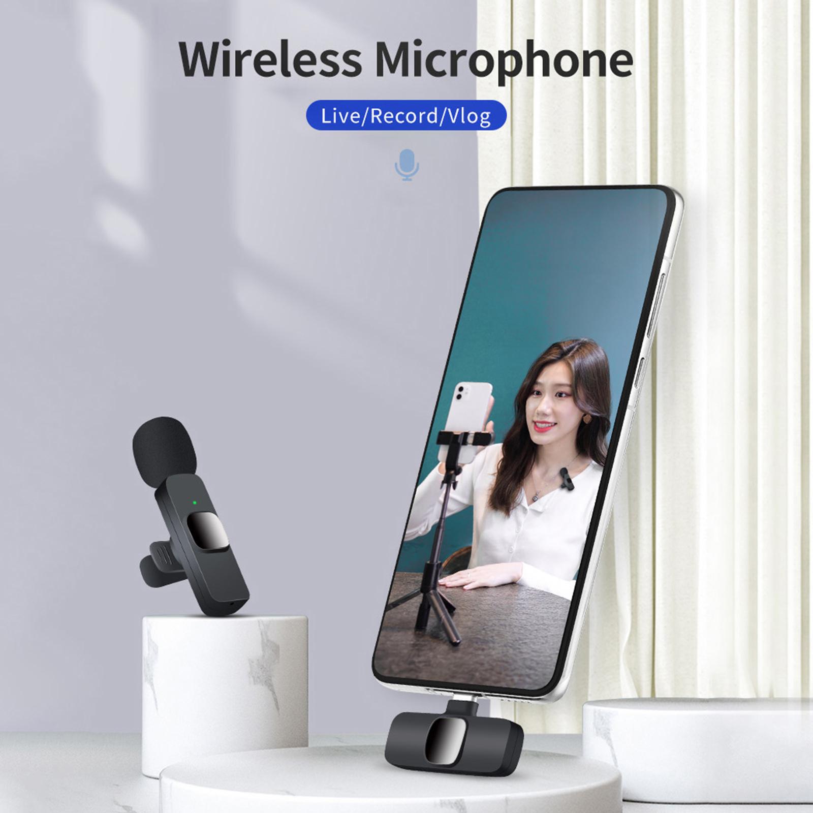 Micrô Lavalier Không Dây Cho Điện Thoại Thông Minh Không Dây