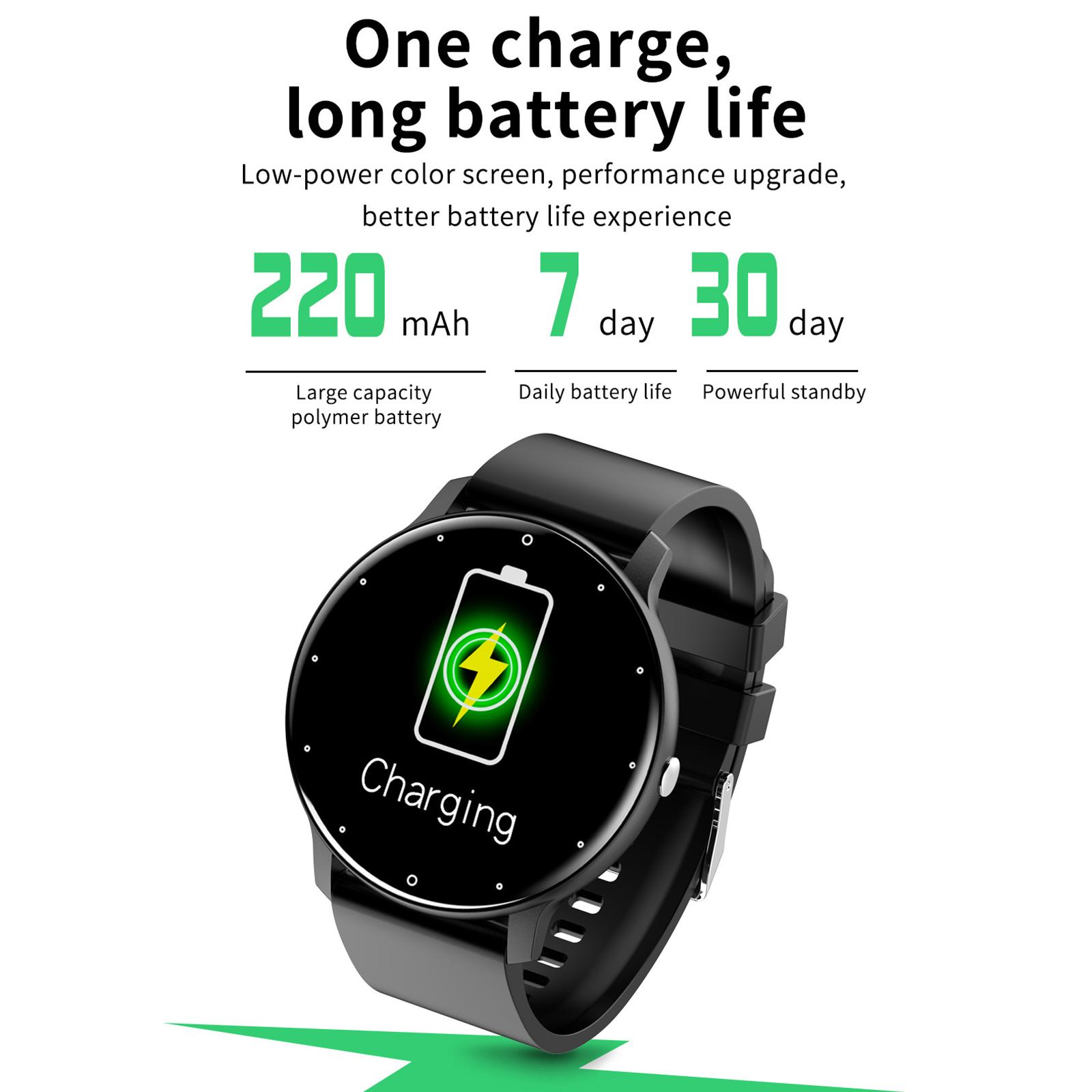 Smart Watch, Fitness Tracker, Activity Tracker with 1.28 Inch Touch Screen, Waterproof Smartwatch with Sleep Monitor, Step Counter for Women Men