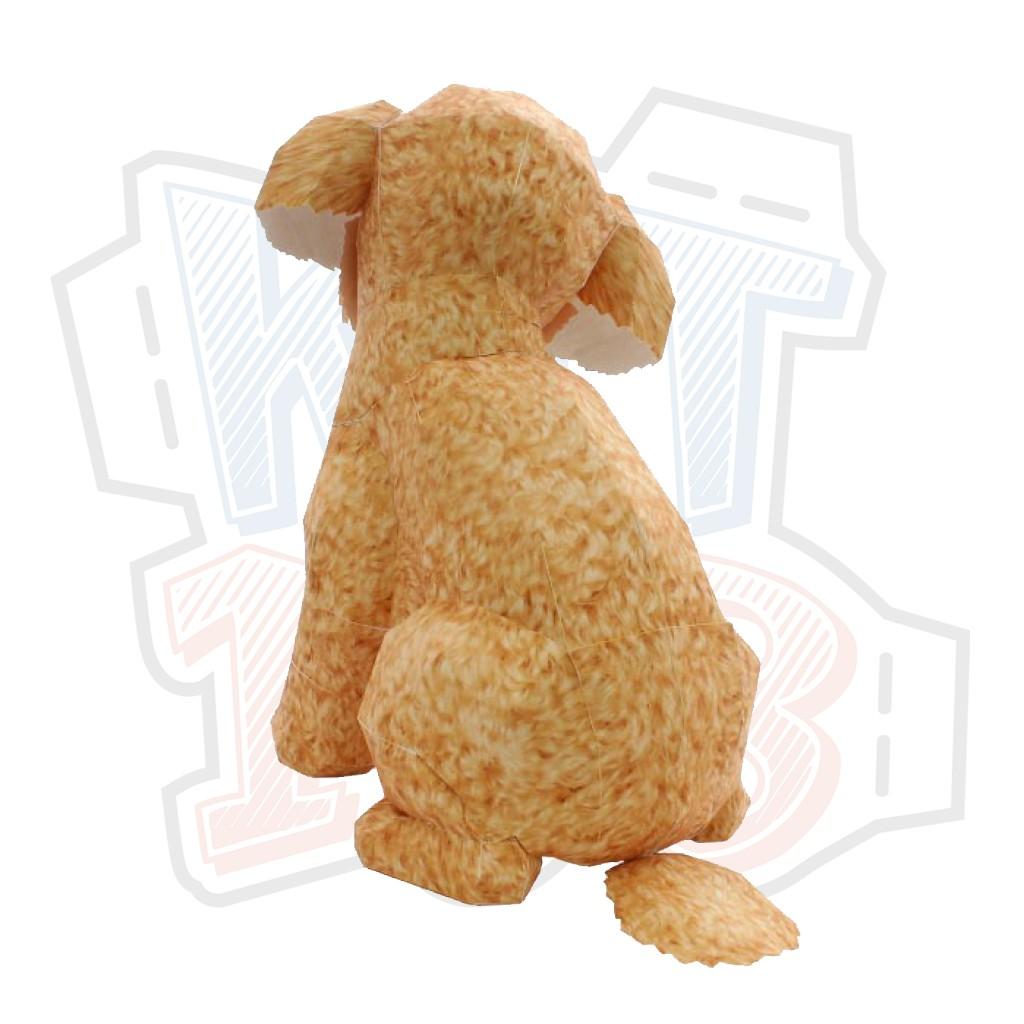 Mô hình giấy Chó Toy Poodle ver 2 cute