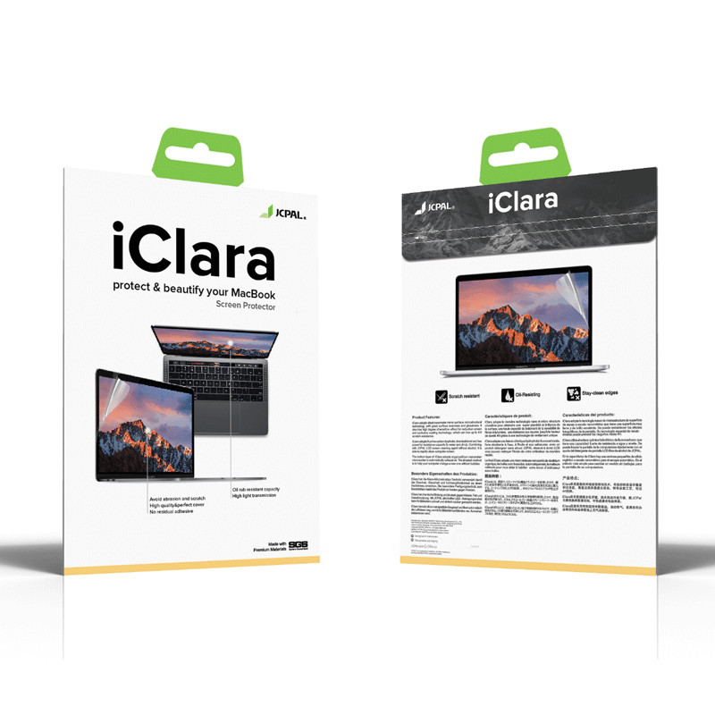 Dán màn hình Macbook Pro 13"/Air 13" 2020 JCPAL iClara - Hàng Chính Hãng