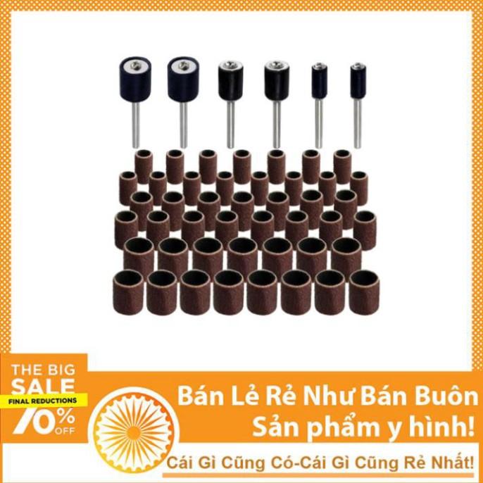 Bộ Giấy Ráp, Giấy Nhám Mài-Đánh Bóng đa dạng với 51 Chi Tiết