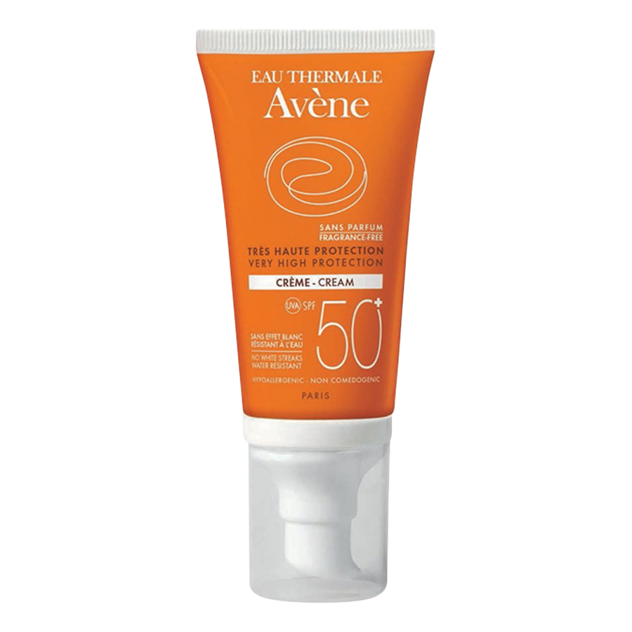 Kem Chống Nắng Không Mùi Cho Da Kích Ứng Avène Very High Protection Cream SPF50+ Fragrance Free (50ml)