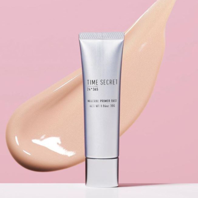 Kem Lót Trang Điểm Kiềm Dầu Chống Nắng Dưỡng Ẩm Time Secret Mineral Primer Base Trắng Sáng Da